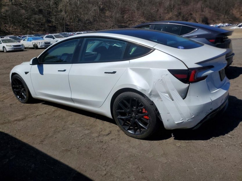 Salvage 2025 Tesla Model Performance