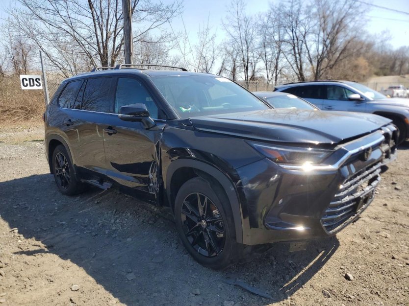 Salvage 2025 Toyota Grand Highlander Hybrid Max Platinum