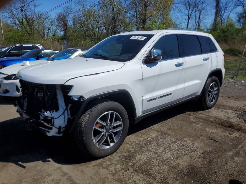 Salvage 2020 Jeep Grand Cherokee Limited