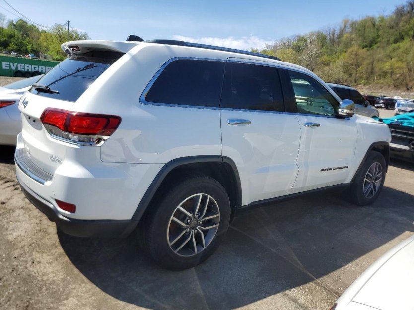 Salvage 2020 Jeep Grand Cherokee Limited