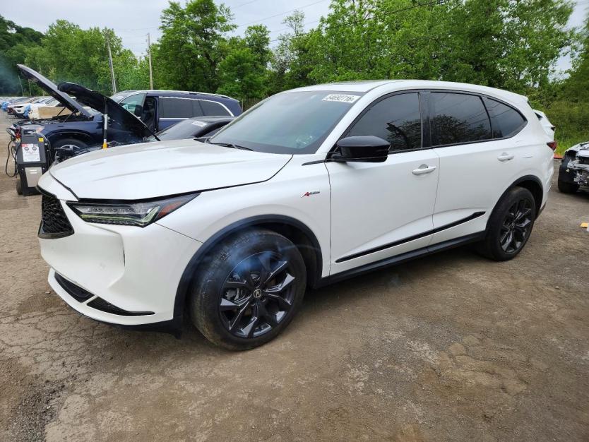 Salvage 2022 Acura Mdx A-spec