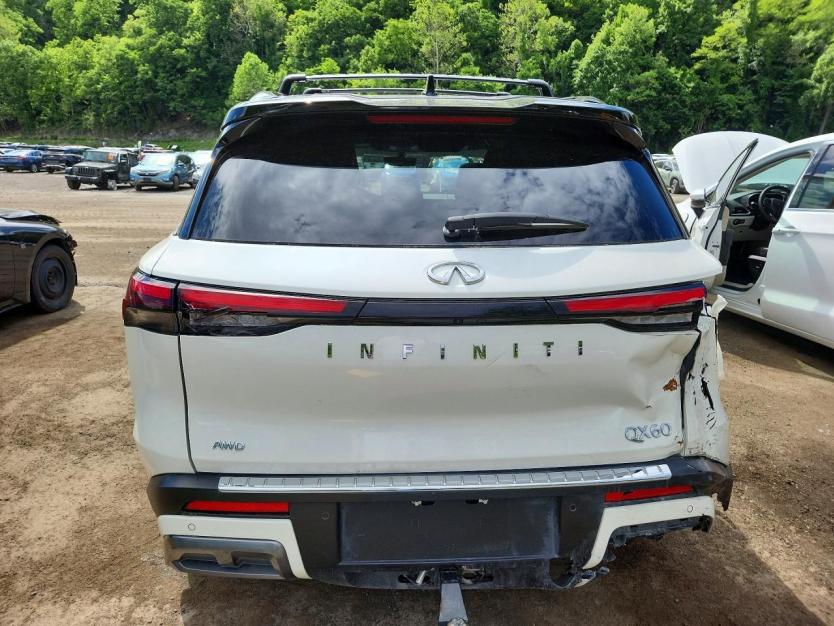 Salvage 2025 Infiniti Qx60 Autograph