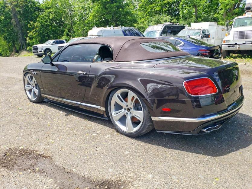 Salvage 2016 Bentley Continental Gt V8 S