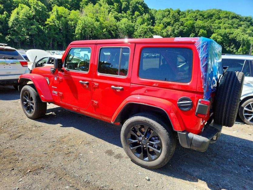 Salvage 2024 Jeep Wrangler Sahara 4xe