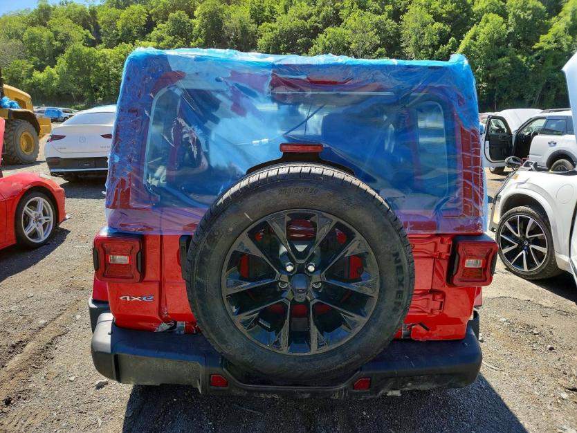 Salvage 2024 Jeep Wrangler Sahara 4xe