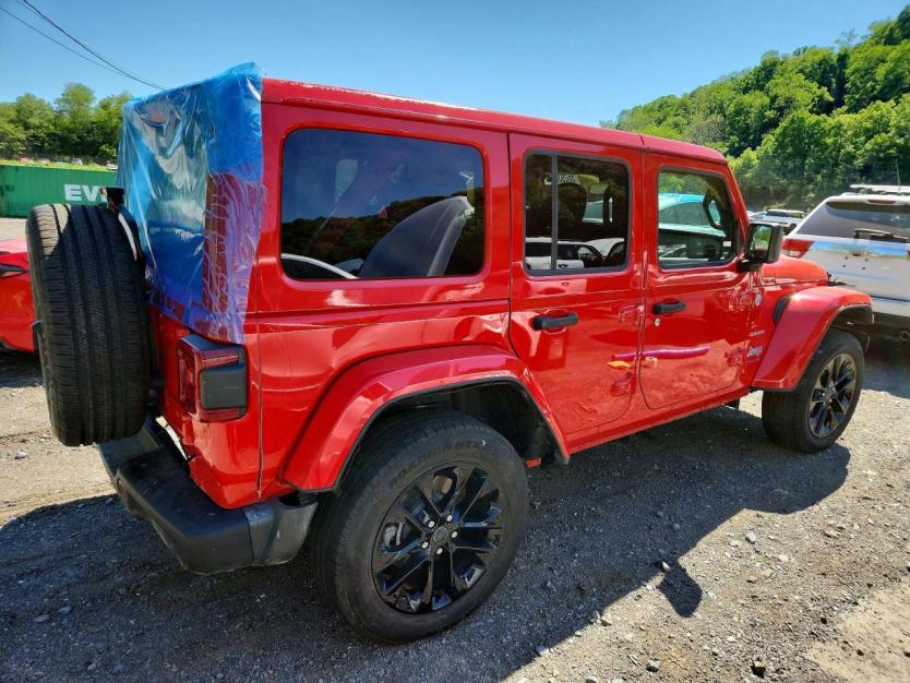 Salvage 2024 Jeep Wrangler Sahara 4xe