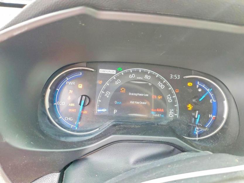 Salvage 2024 Toyota Rav4 Hybrid Xle