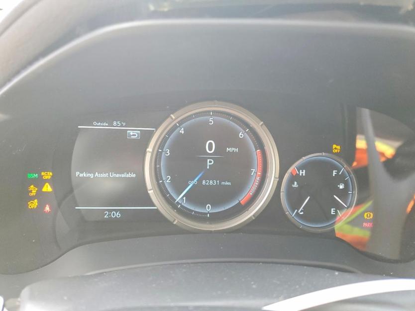 Salvage 2020 Lexus Rx 350 F Sport