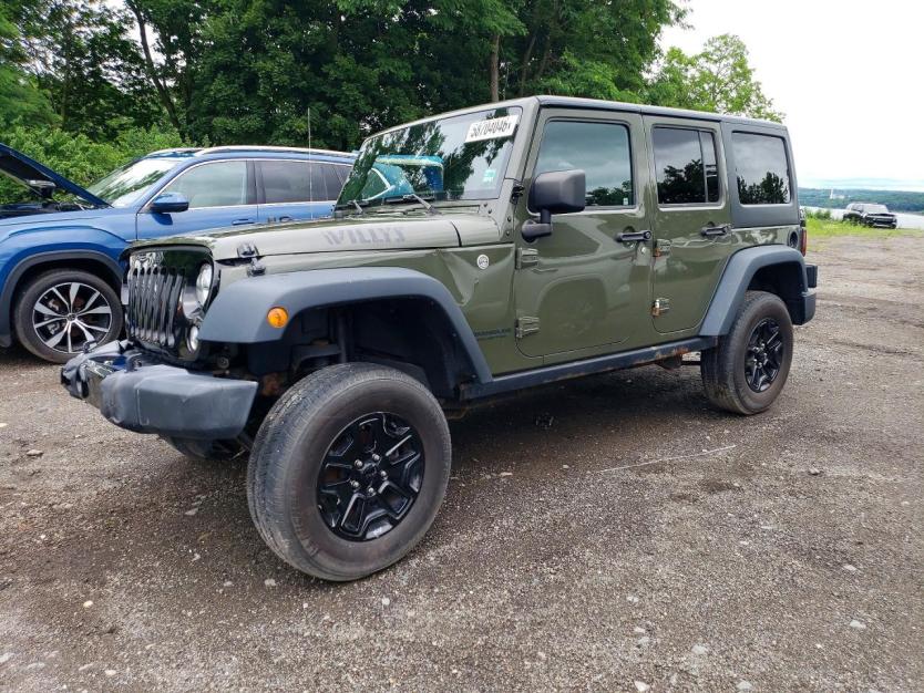 Salvage 2016 Jeep Wrangler Unlimited Sport