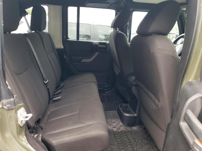 Salvage 2016 Jeep Wrangler Unlimited Sport
