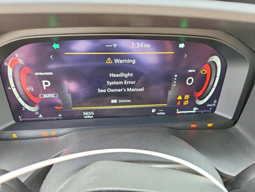 Salvage 2025 Nissan Rogue Platinum