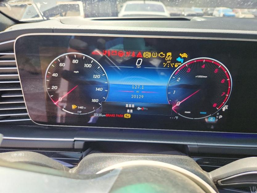 Salvage 2025 Mercedes Benz Gls 450 4matic