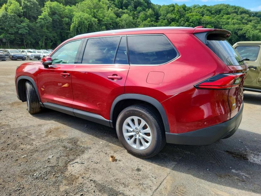 Salvage 2024 Toyota Grand Highlander Xle