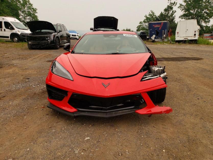 Salvage 2025 Chevrolet Corvette Stingray 2lt