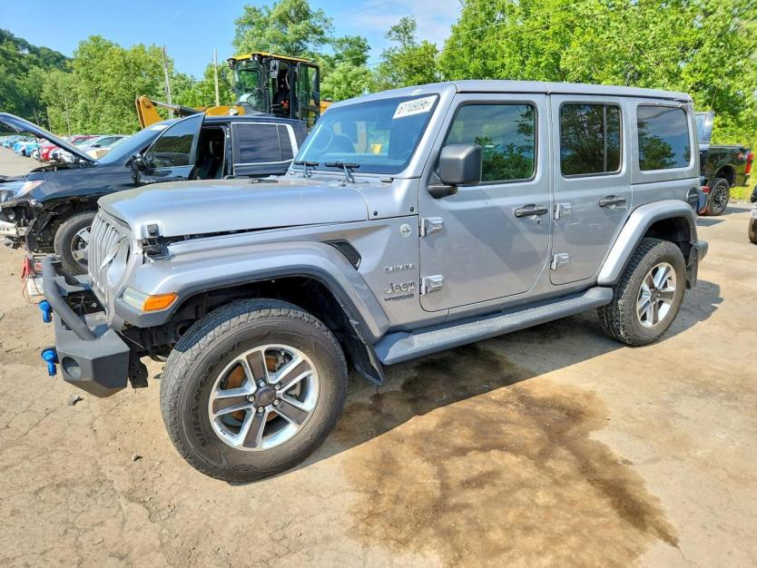 Salvage 2021 Jeep Wrangler Unlimited Sahara