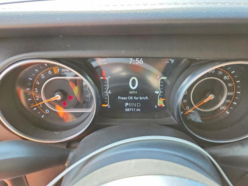 Salvage 2021 Jeep Wrangler Unlimited Sahara