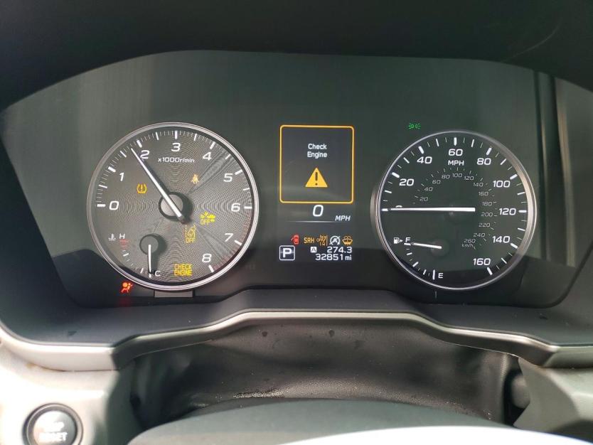 Salvage 2025 Subaru Outback Onyx Edition