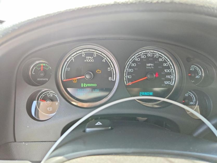 Salvage 2011 Chevrolet Tahoe Hybrid
