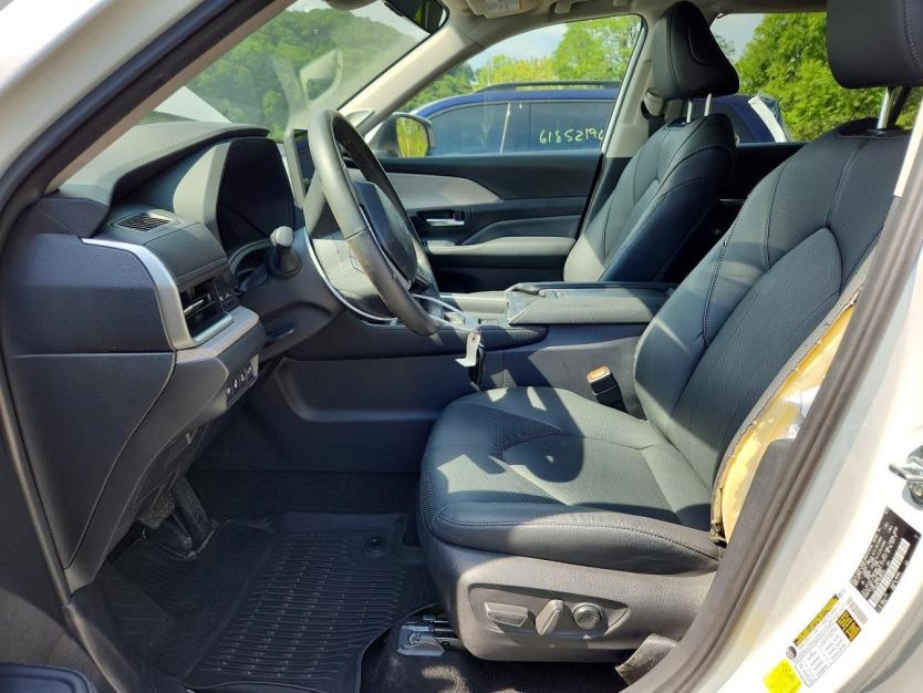 Salvage 2024 Toyota Grand Highlander Hybrid Limited