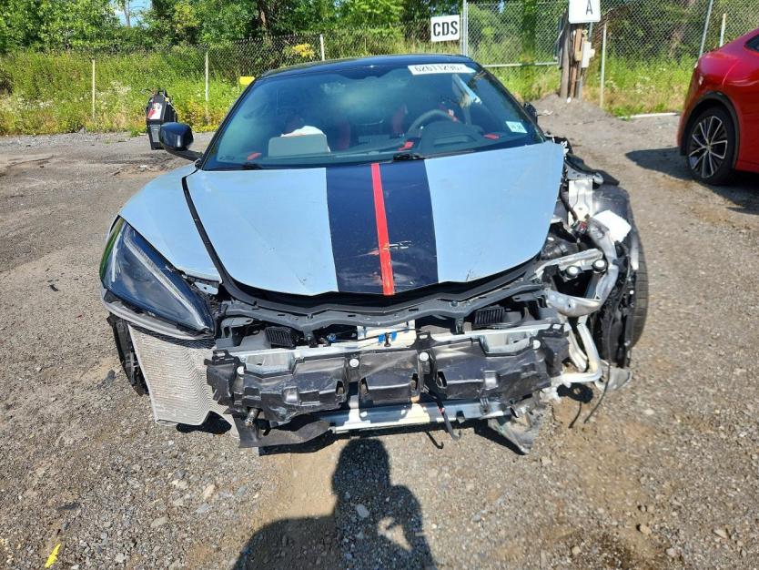 Salvage 2021 Chevrolet Corvette Stingray 3lt