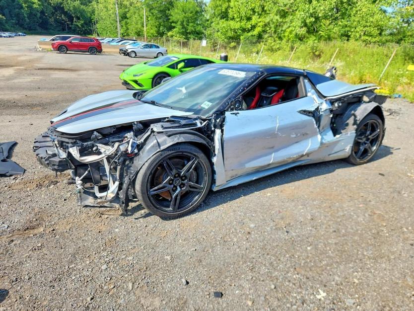Salvage 2021 Chevrolet Corvette Stingray 3lt