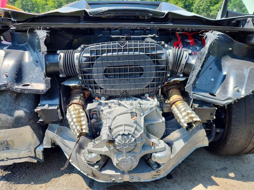 Salvage 2021 Chevrolet Corvette Stingray 3lt