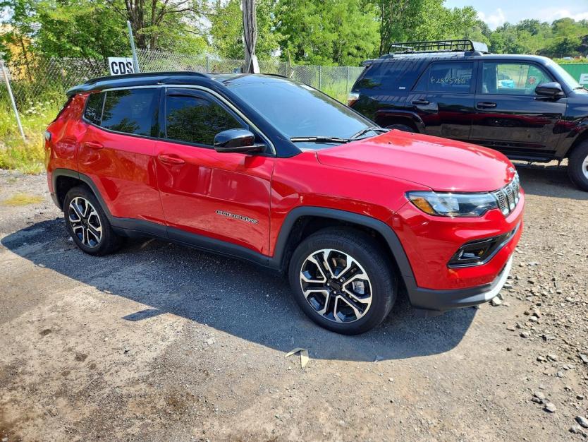 Salvage 2024 Jeep Compass Limited