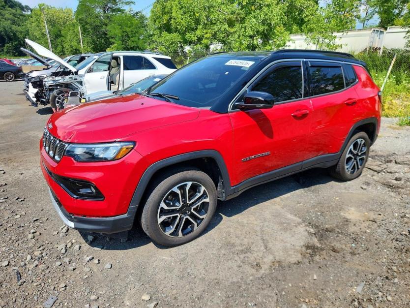 Salvage 2024 Jeep Compass Limited