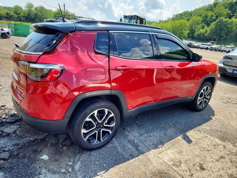 Salvage 2024 Jeep Compass Limited