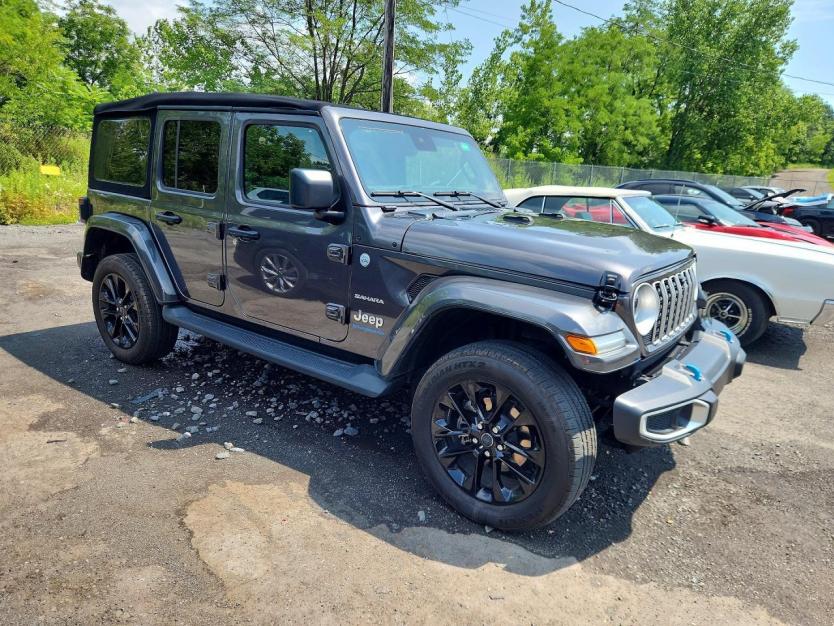 Salvage 2024 Jeep Wrangler Sahara 4xe