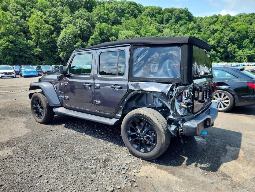 Salvage 2024 Jeep Wrangler Sahara 4xe