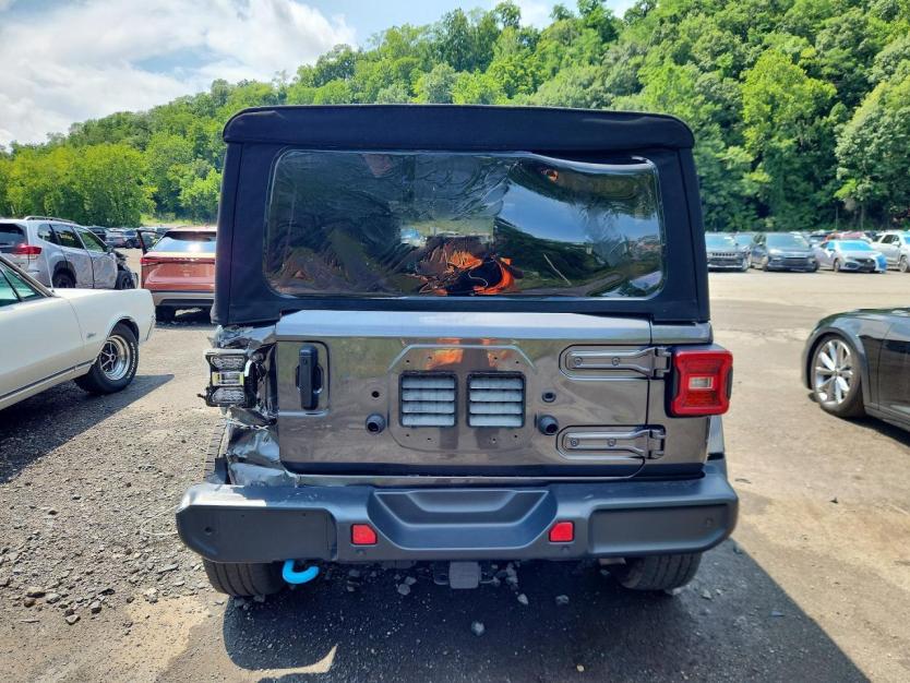 Salvage 2024 Jeep Wrangler Sahara 4xe