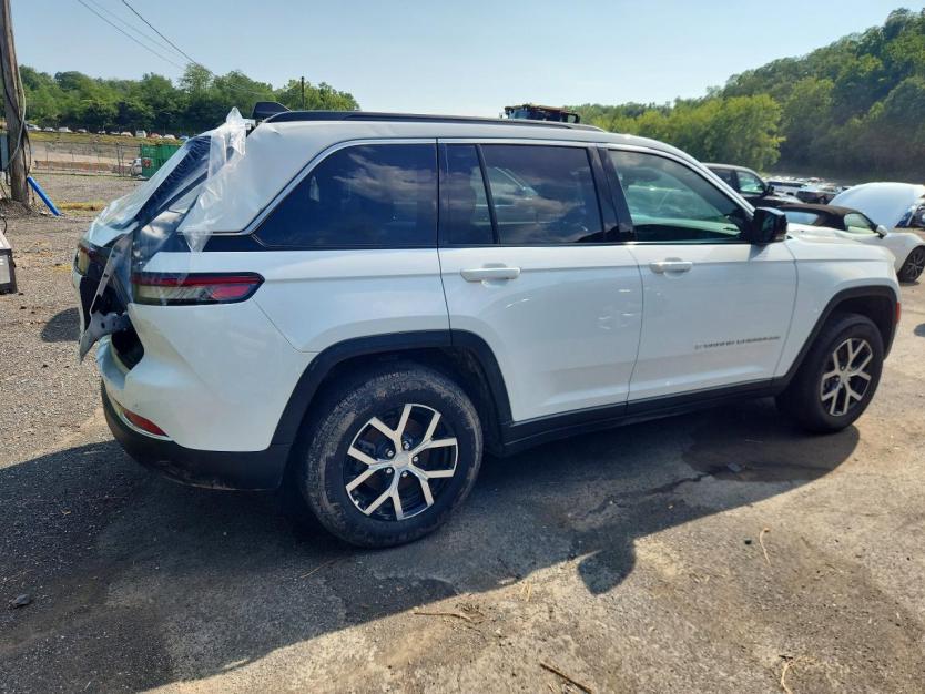 Salvage 2025 Jeep Grand Cherokee Limited
