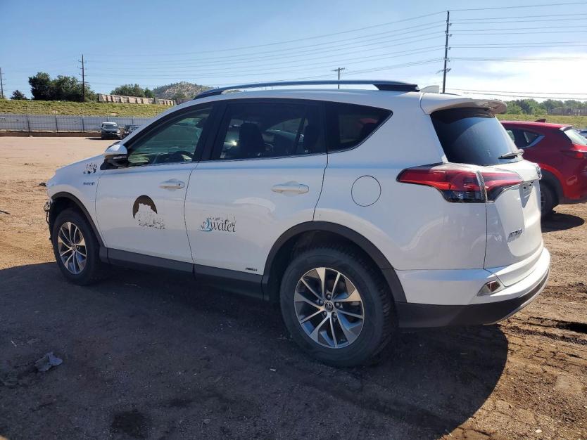 Salvage 2018 Toyota Rav4 Hybrid Le