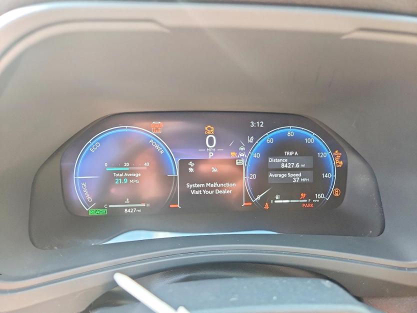 Salvage 2026 Toyota Grand Highlander Hybrid Max Platinum