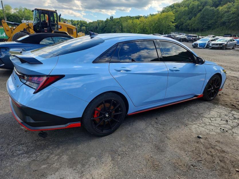 Salvage 2025 Hyundai Elantra N