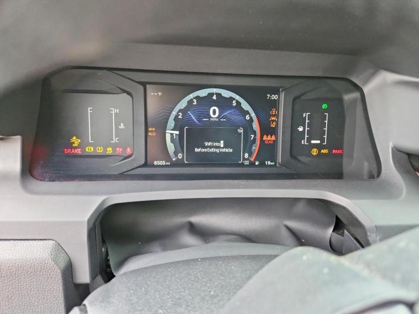 Salvage 2025 Toyota Tacoma 