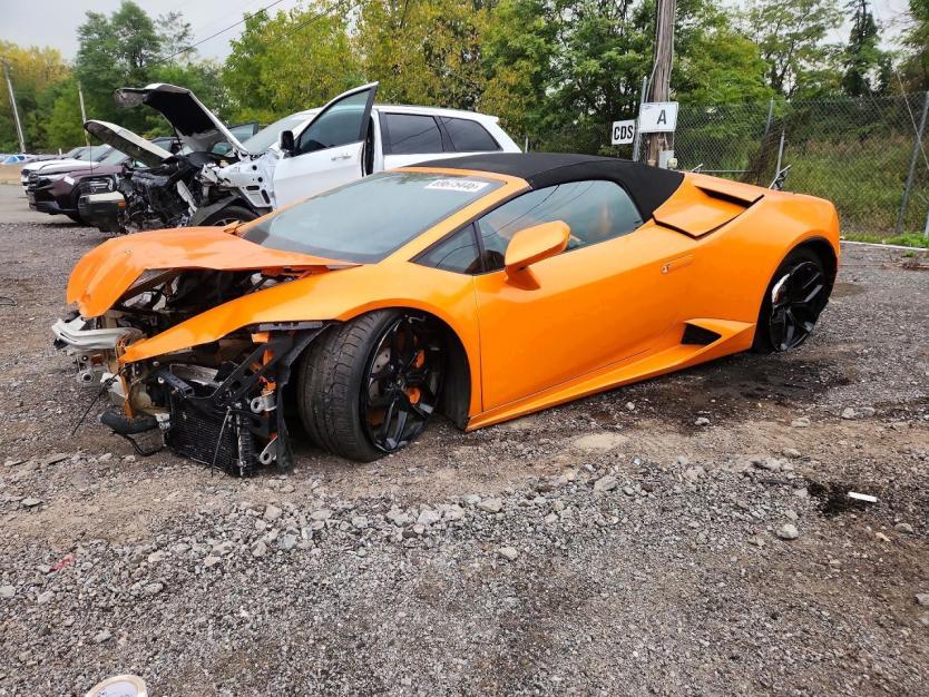 Salvage 2017 Lamborghini Huracan 