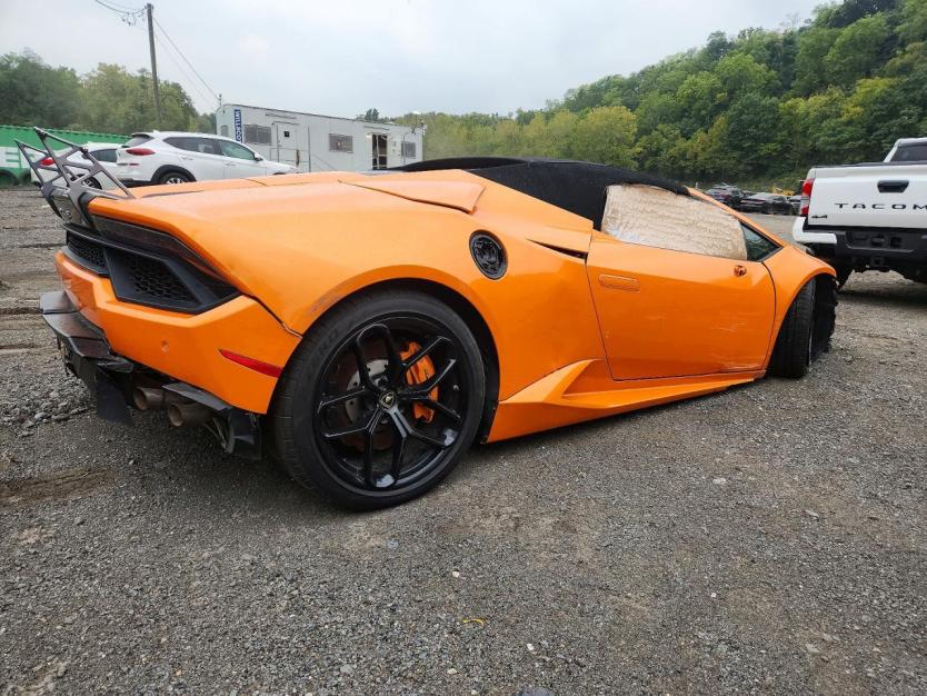 Salvage 2017 Lamborghini Huracan 