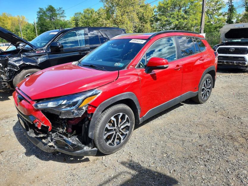 Salvage 2024 Toyota Corolla Cross Hybrid Se