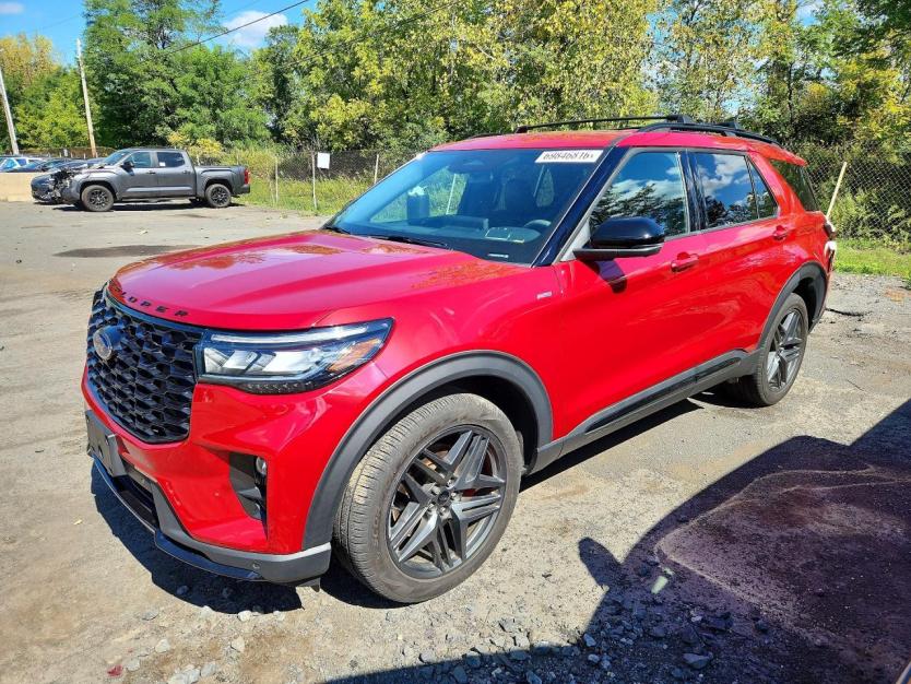 Salvage 2025 Ford Explorer St-line