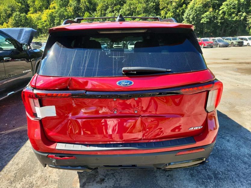 Salvage 2025 Ford Explorer St-line