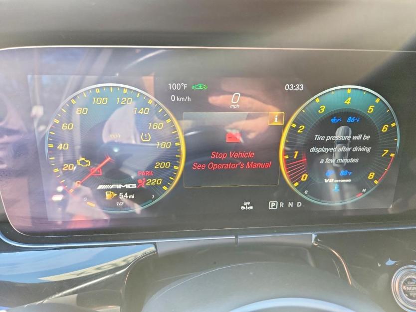 Salvage 2019 Mercedes Benz Amg Gt 63 