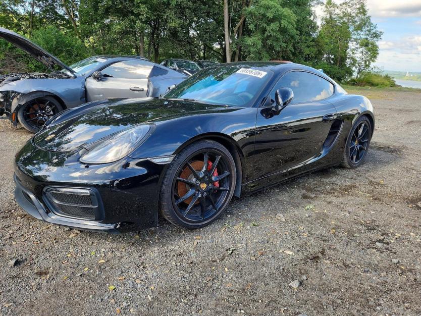Salvage 2016 Porsche Cayman Gts