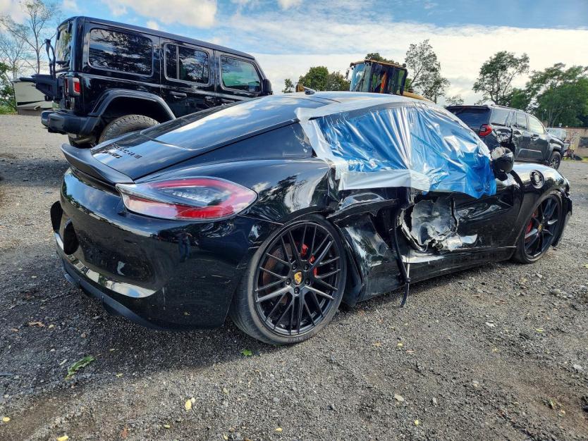 Salvage 2016 Porsche Cayman Gts