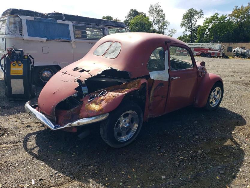 Salvage 1969 Volkswagen Beetle 