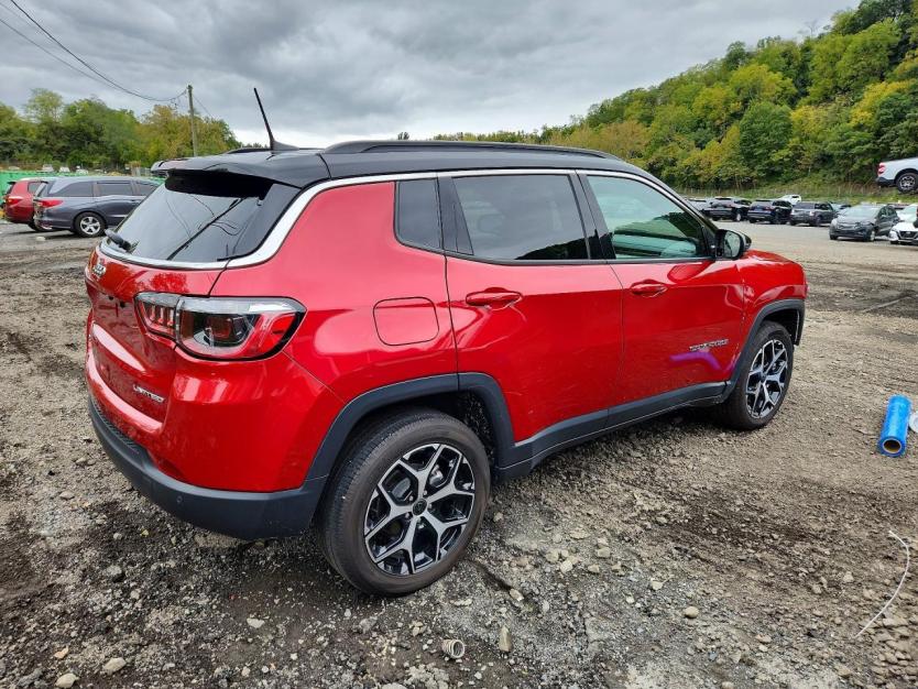Salvage 2025 Jeep Compass Limited