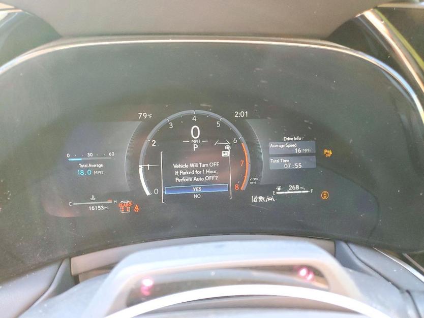 Salvage 2025 Lexus Tx 350 