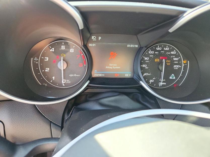 Salvage 2023 Alfa Romeo Giulia Quadrifoglio