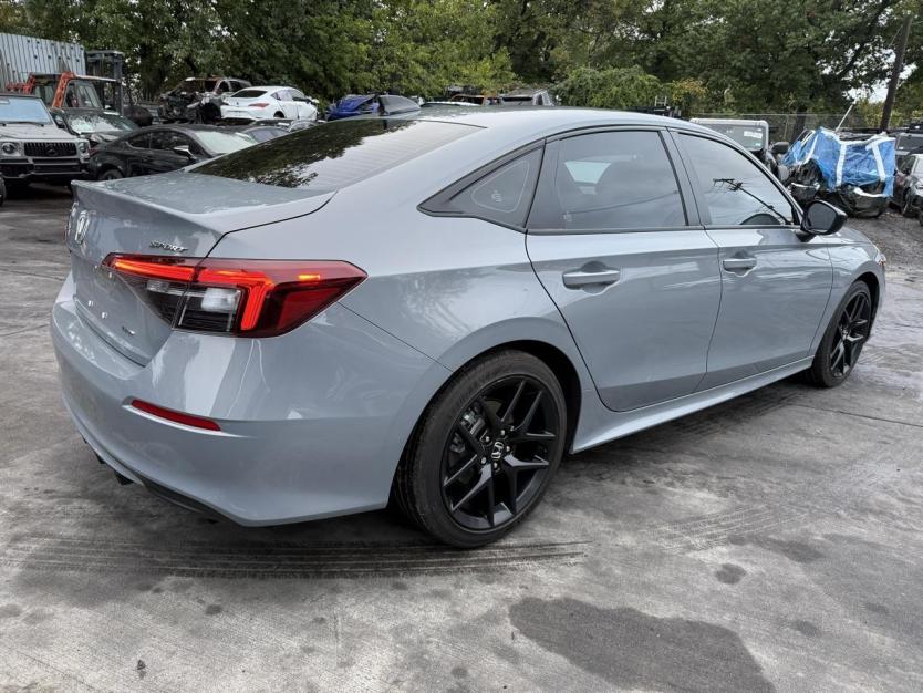Salvage 2025 Honda Civic Sport Hybrid